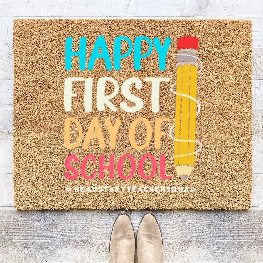 School Head Start Crew Teacher Coir Doormats