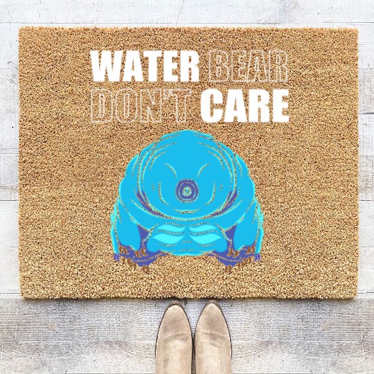 Tardigrade Science Biology Moss Pig Coir Doormats