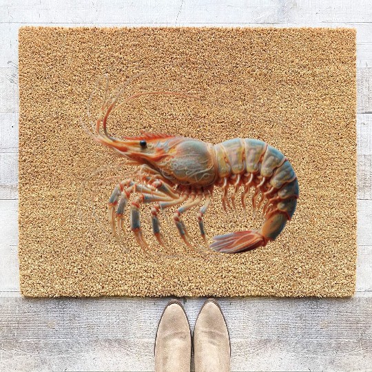 Ocean Elegance : The Grace of a Shrimp Coir Doormats