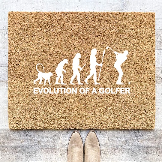 Evolution of a Golfer Coir Doormats