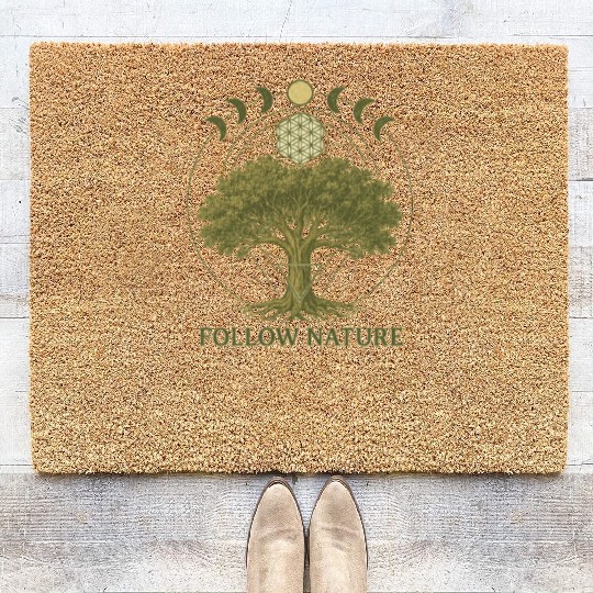 Follow Nature Tree of Life Coir Doormats