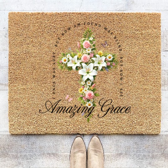 Amazing Grace Coir Doormats