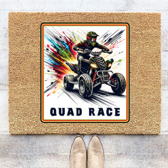 Quad Race - Speed Explosion Coir Doormats