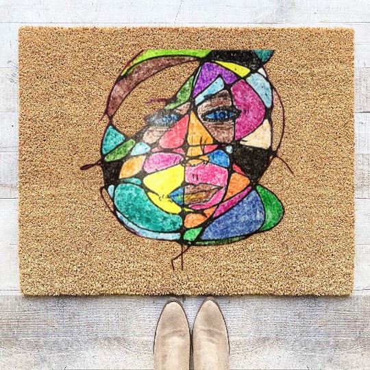Vivid Spectrum Visage Coir Doormats