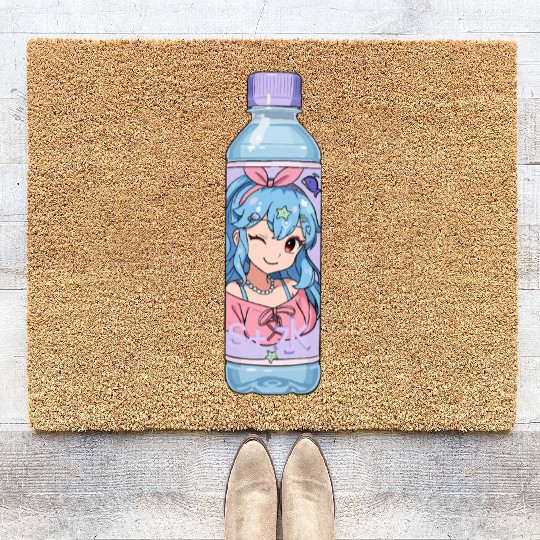 S+ Bao the Whale Gatcha Vtuber Vending Machine Coir Doormats