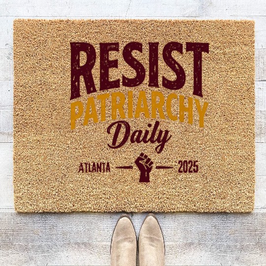 Resist Patriarchy Daily – Bold Feminist Activism Coir Doormats