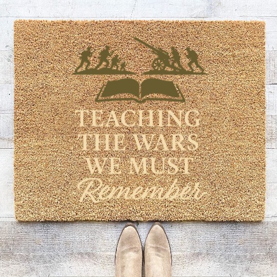 Military Historian Battlefield Research War Coir Doormats
