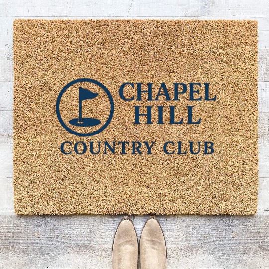 Chapel Hill Country Club Coir Doormats