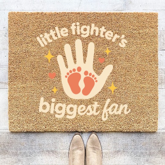 NICU Sibling Preemie Big Brother Big Sister Coir Doormats