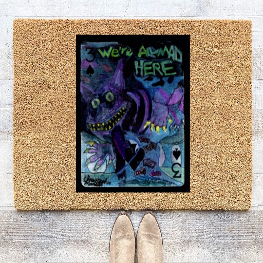 Alice in Wonderland Coir Doormats