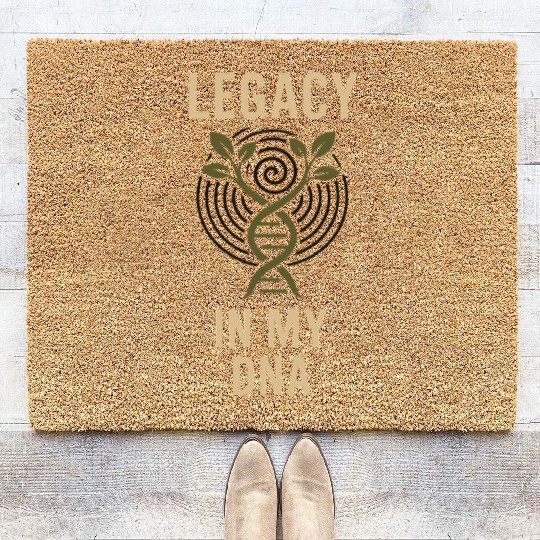 Genealogy Life Family Roots History Hunter Coir Doormats