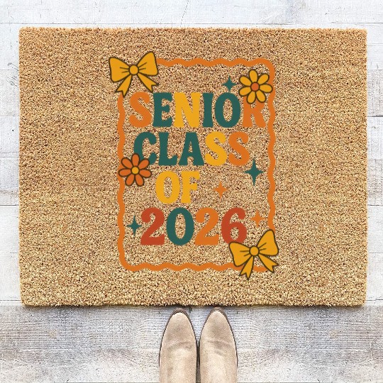Senior Class of 2026 Back to School Coir Doormats