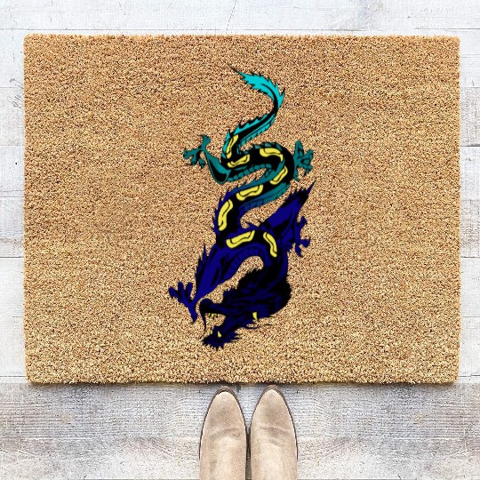 Japanese Dragon Coir Doormats