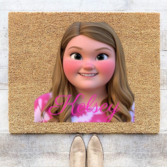 Cartoon Cub Kelsey Coir Doormats