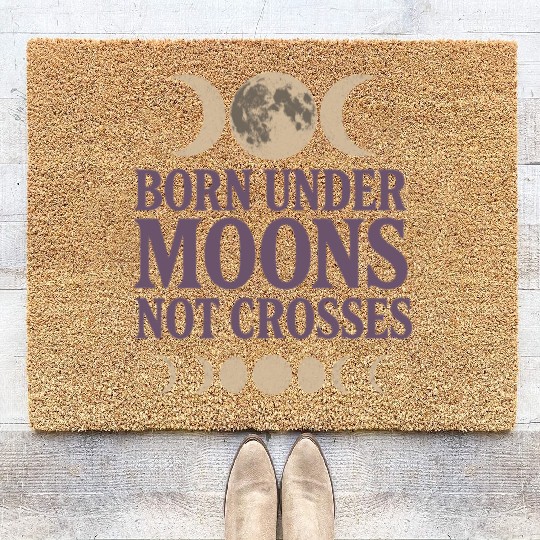 Pagan Pride Wiccan Lifestyle Earth Magic Witch Coir Doormats
