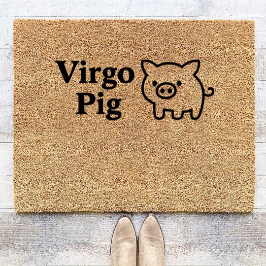 Virgo Pig Coir Doormats