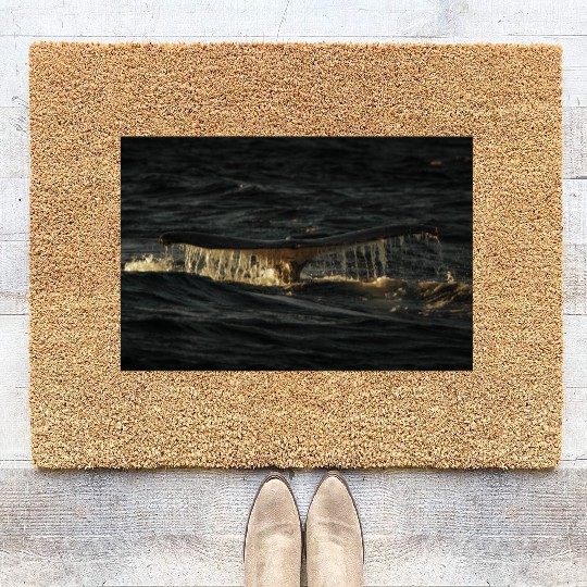 Humpback Whale Tail Coir Doormats