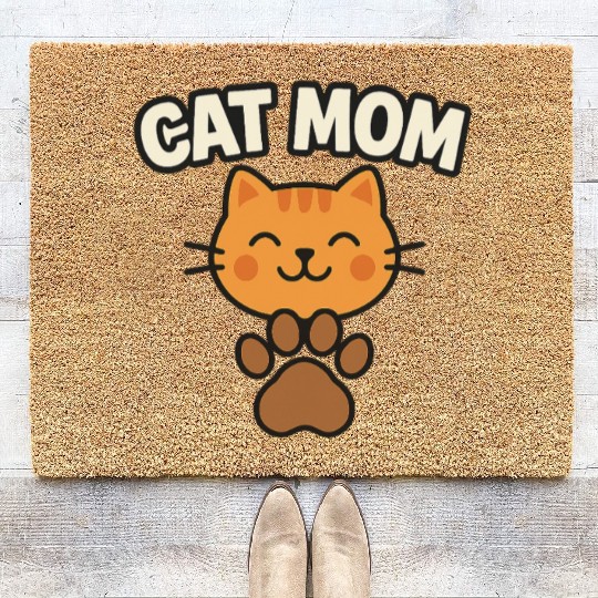 Animal Pet Lovers cat mom Coir Doormats