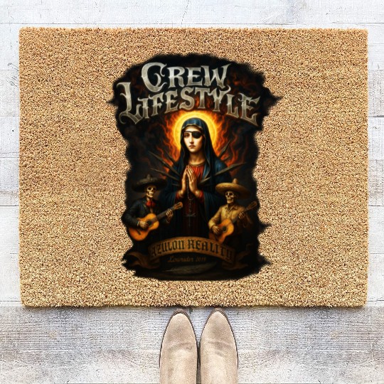 Crew Lifestyle: Sacred Rebels Edition Coir Doormats