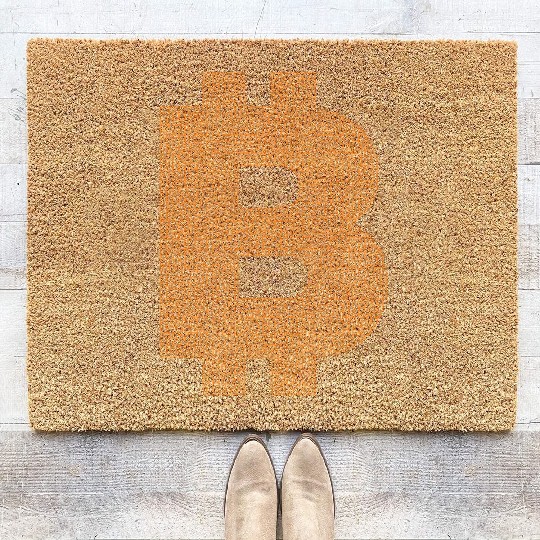 Bitcoin Freedom Coir Doormats – Wear the Future of Finance