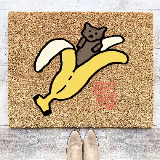 Bananyang - 015. Brown Tabby Coir Doormats