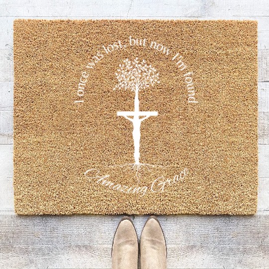 Inspired by Faith: The Amazing Grace Coir Doormats