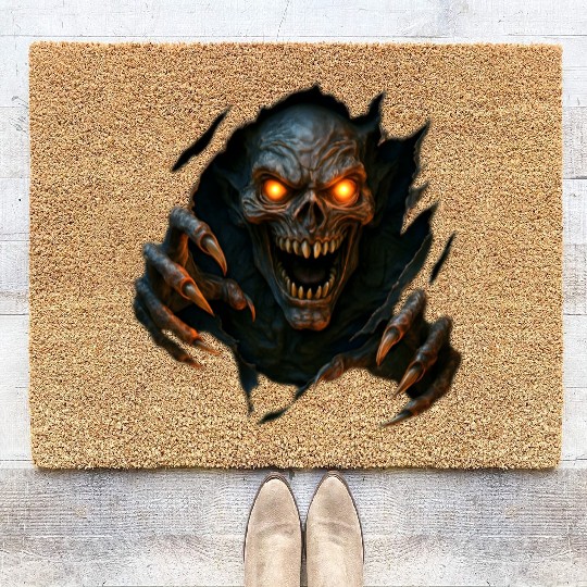 BurstBeast Zombie Coir Doormats