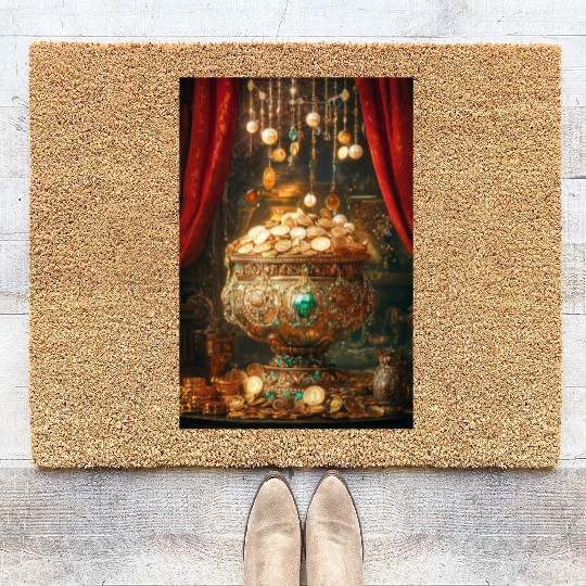 Royal Treasure Overflowing Coir Doormats
