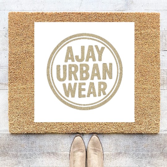 Stamped Urban: Ajay Urban Seal Coir Doormats