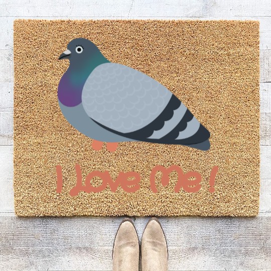 I LOVE ME - Pigeon Coir Doormats