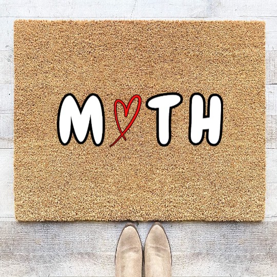 Math Love – MATH Cute Minimal Design Coir Doormats