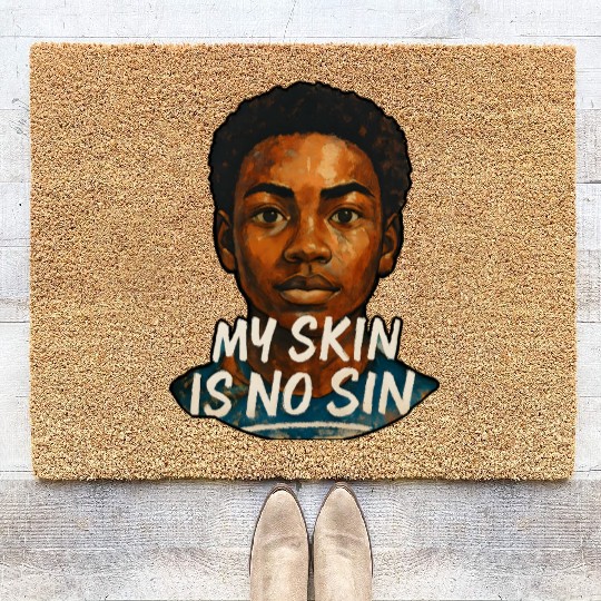 My Skin is NO Sin Coir Doormats