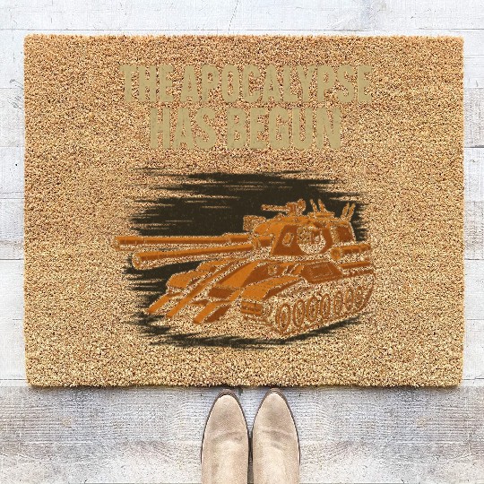 The Apocalypse Has Begun – Armored Titan Coir Doormats