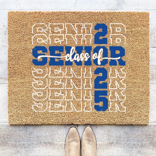 Class Of 2025 Senior 2025 Back To School 2025 Coir Doormats