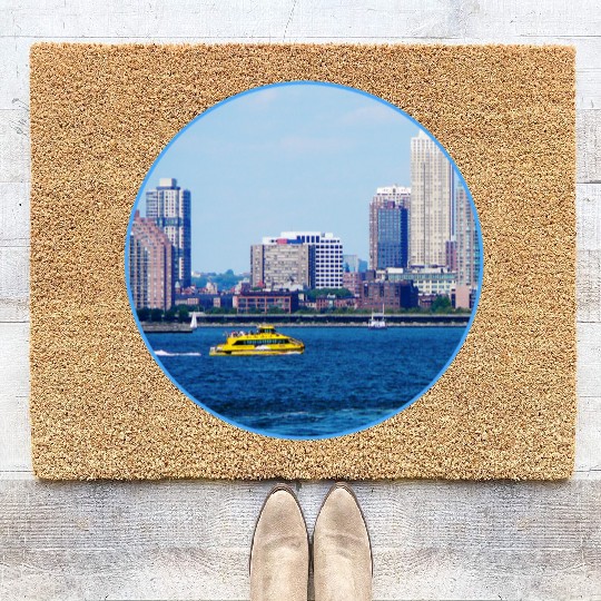 New York Water Taxi Coir Doormats