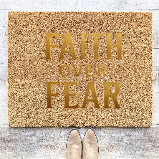 Fearless Faith Coir Doormats