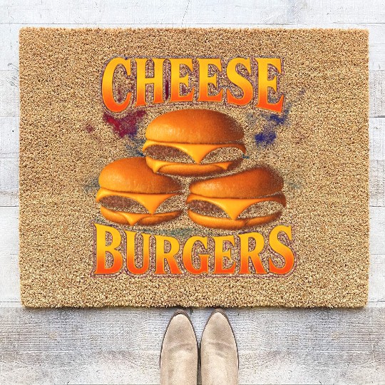 Bologna Sandwich Favorite Food Weird 90s Bologna Coir Doormats