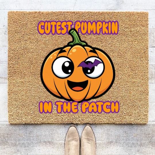 Sweet Pumpkin Coir Doormats, Spooky Season Coir Doormats