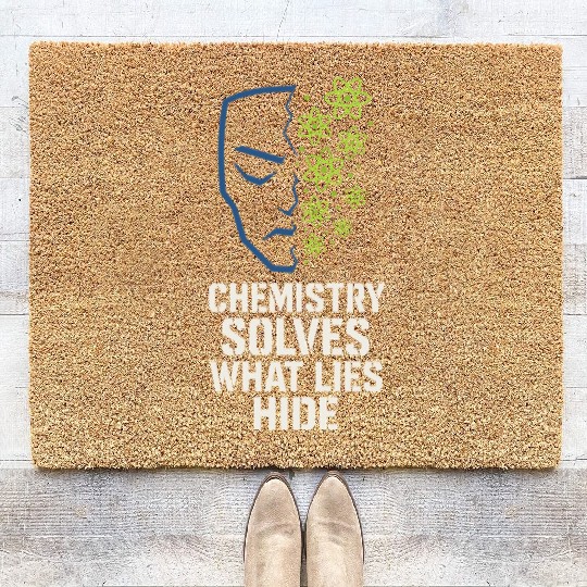 Forensic Chemist Crime Lab Toxicology Science Coir Doormats