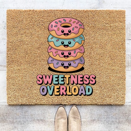 Sweetness Overload | Donut Kids Coir Doormats