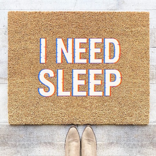 404 Fun Not Found – Retro Y2K Glitch Meme Coir Doormats