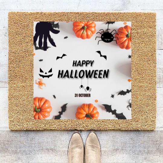 Happy halloween Coir Doormats