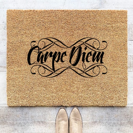 Carpe Diem Coir Doormats