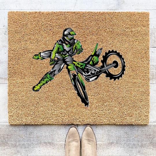 Kawasaki Freestyle Dirt Bike Coir Doormats