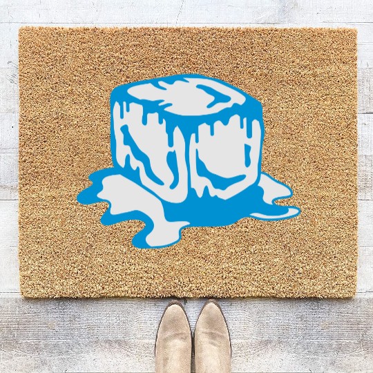 Ice Cube Coir Doormats