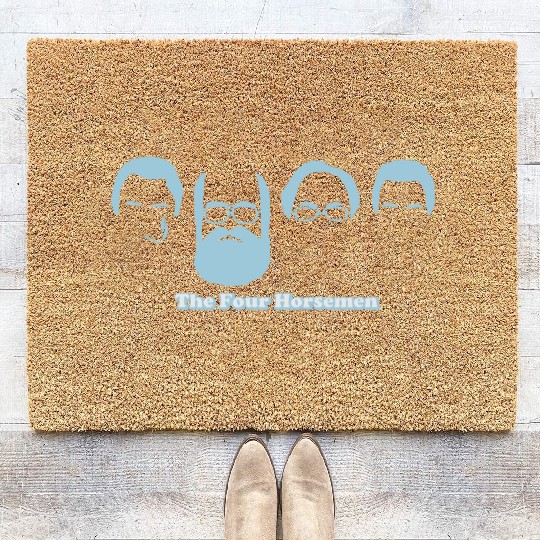 The Four Horsemen Coir Doormats Coir Doormats light blue