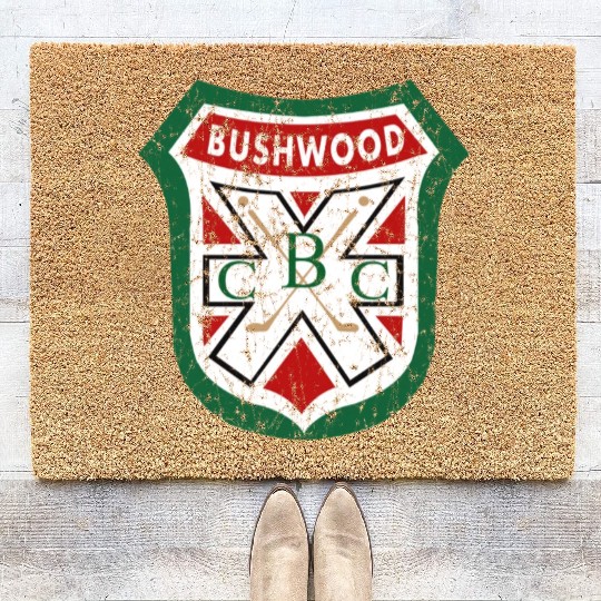 Bushwood Country Club Crest Coir Doormats