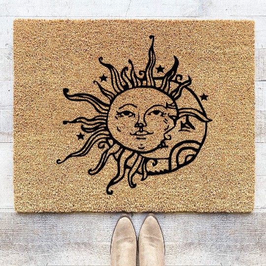 Moon & Sun Coir Doormats