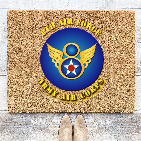 AAC - 8th Air Force Coir Doormats
