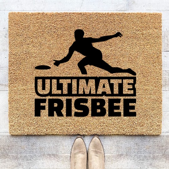 Ultimate Frisbee Coir Doormats